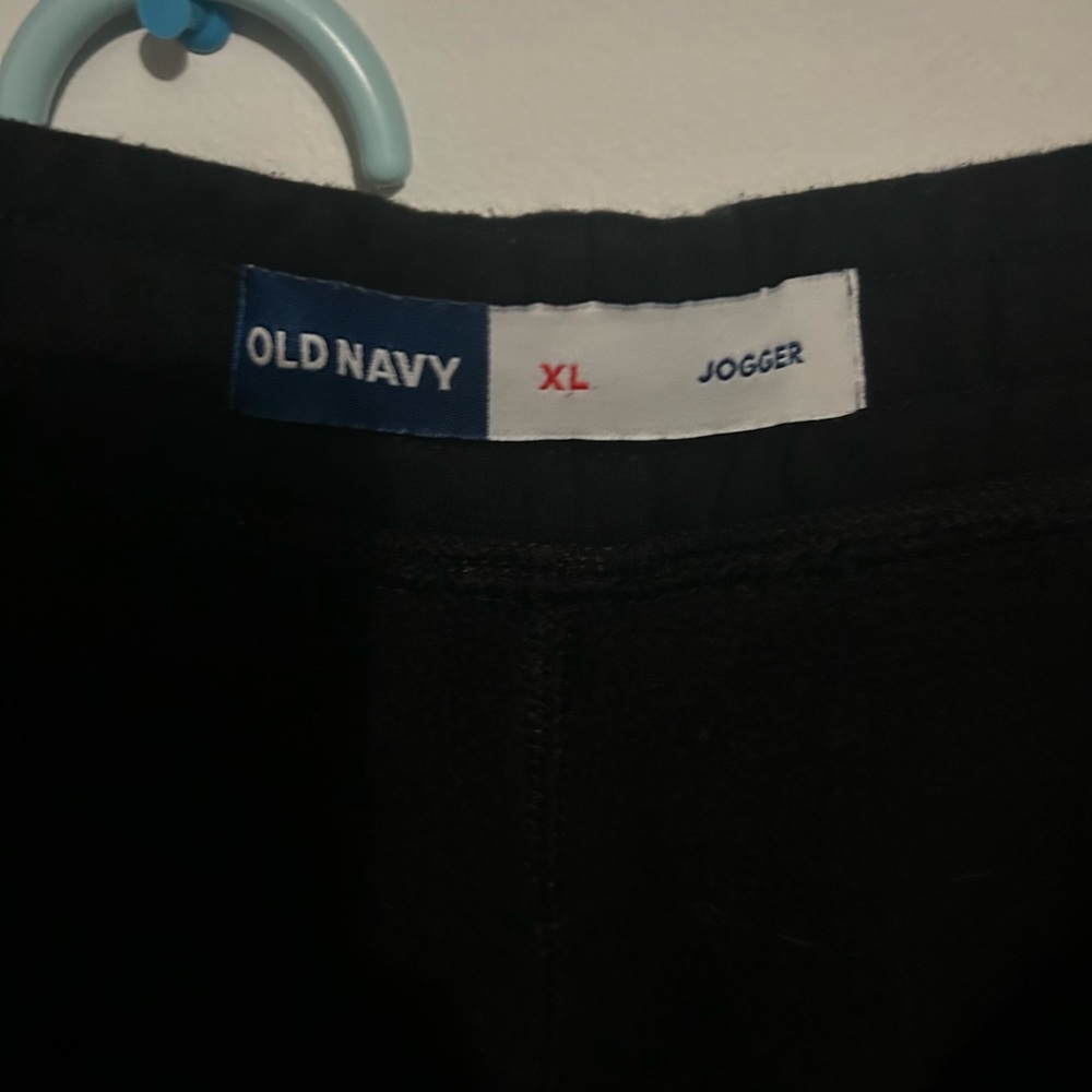 Old Navy Black Jogger Pants XL